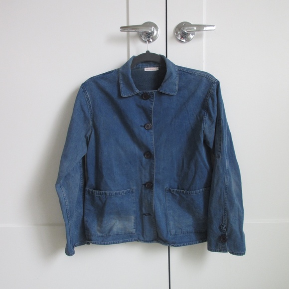 Lily Ashwell Indigo Work Jacket - Picture 1 of 3